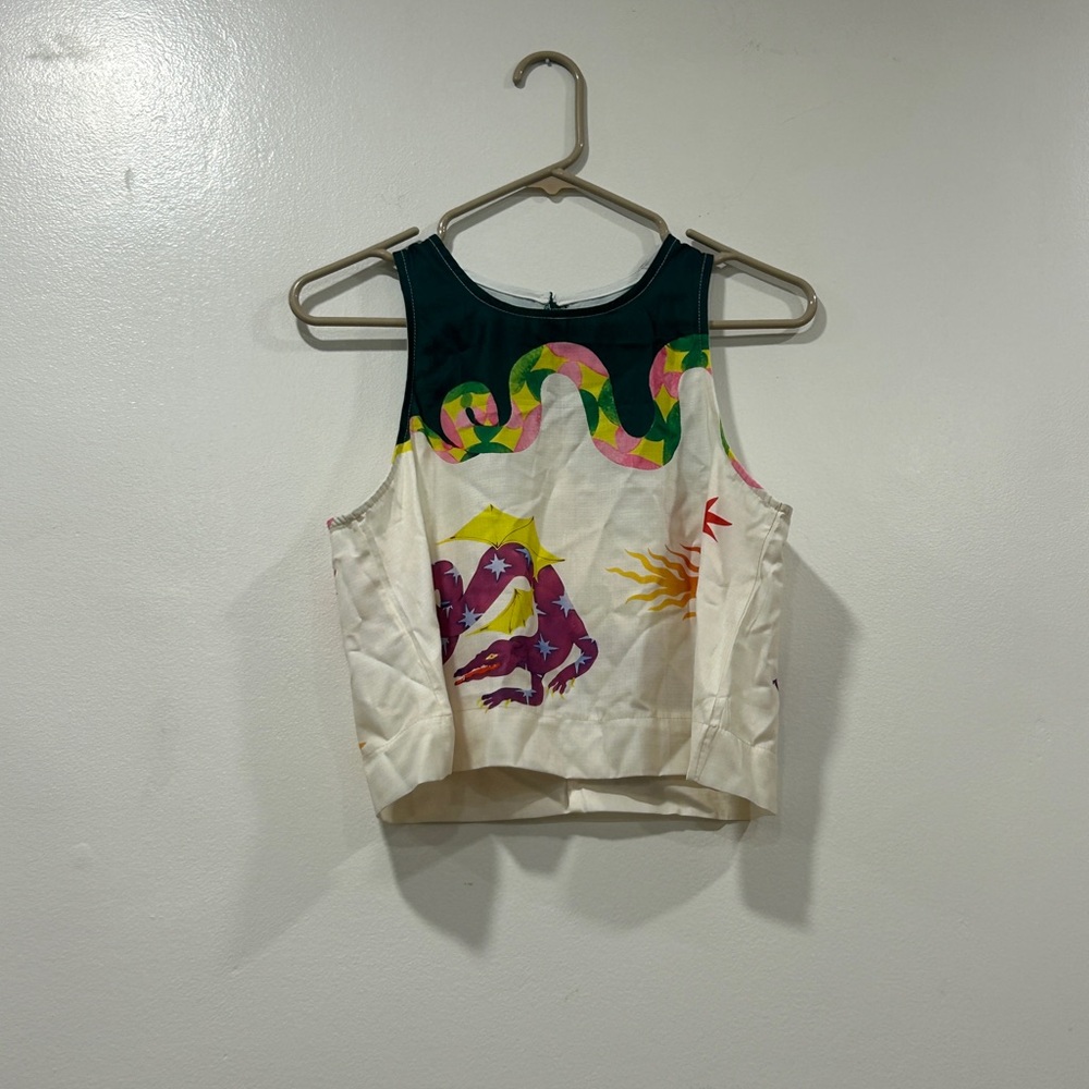 Colorful Women's Sleeveless Top